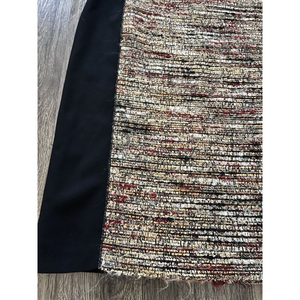 Women's Lafayette 148 New York Skirt Stretch Knit Tweed Pencil Straight Size 14 - Picture 2 of 6